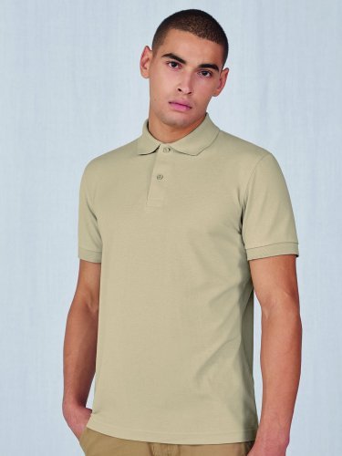 Polo uomo B&C Eco Piqué, 180g, Riciclata, Regular, Lavabile 60°