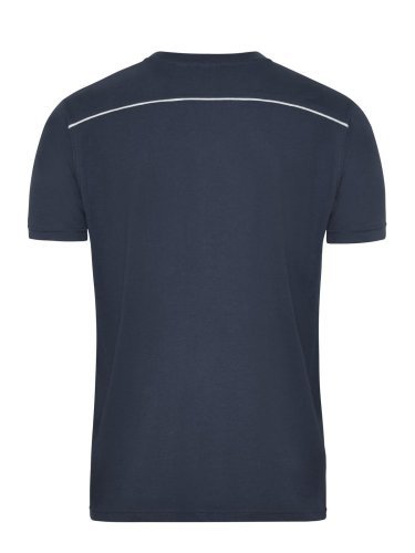 T-shirt da lavoro uomo , cotone organico, resistente, nera