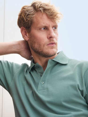 Herren Polo aus 100% Baumwoll-Piqué Regular Fit