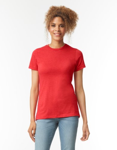 T-shirt Gildan Softstyle CVC homme femme 60% coton ajusté