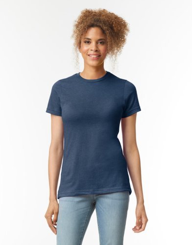 T-shirt Gildan Softstyle CVC homme femme 60% coton ajusté