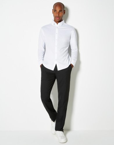 Camisa Tailored Fit Superwash® 60º Piqué