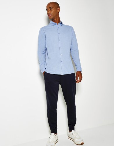 Camisa Tailored Fit Superwash® 60º Piqué