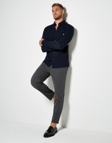Camisa Tailored Fit Superwash® 60º Piqué