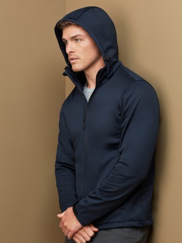 Softshell Uomo Lux, Impermeabile, Cappuccio Staccabile