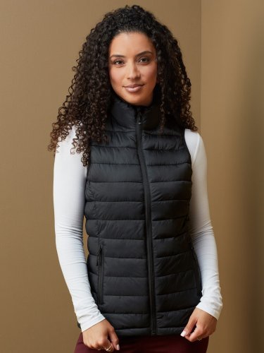 Lux Smanicato Donna imbottito nylon, vestibilità regolare