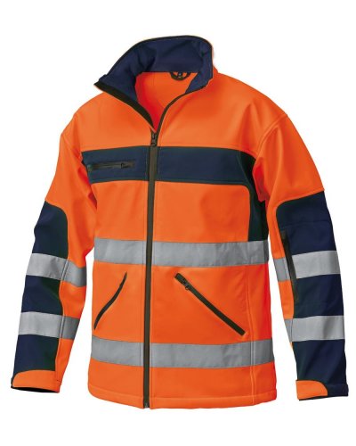 Giubbino soft shell  ALTA VISIBILITA Classe 2