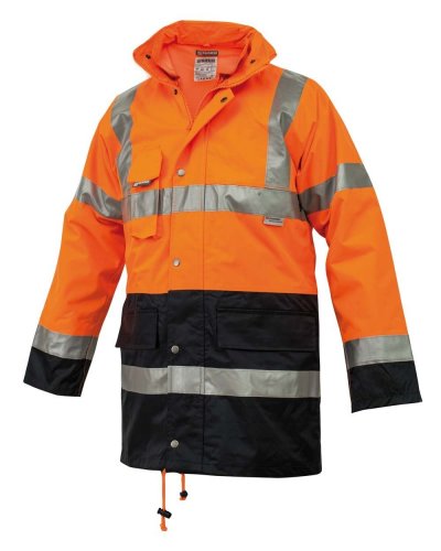 Parka bicolore con corpetto incluso Classe 3