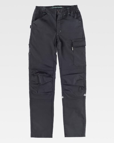 Pantalone elasticizzato BLACK