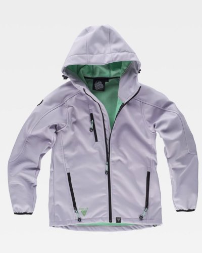 Giacca Workshell donna LIGHT PURPLE