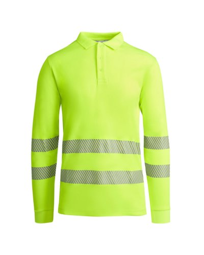 Polo alta visibilità Atrio LS Giallo Fluo