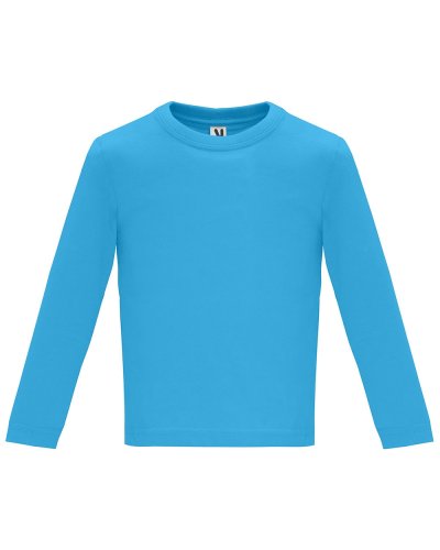 Maglietta Baby L/S Turchese