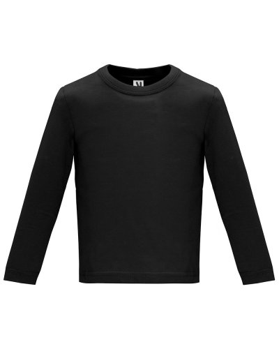 Maglietta Baby L/S Nero