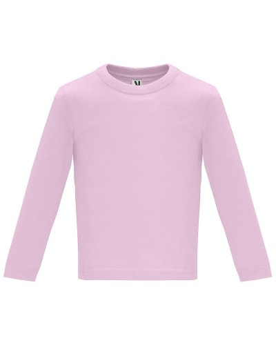 Maglietta Baby L/S Rosa Chiaro