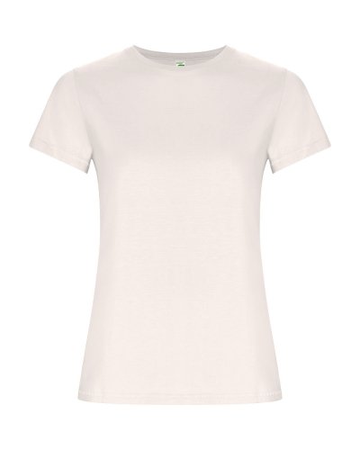 T - Shirt donna Golden Bianco vintage
