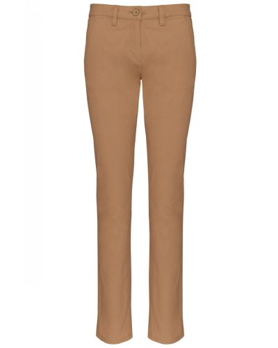 Pantaloni donna Chino Camel