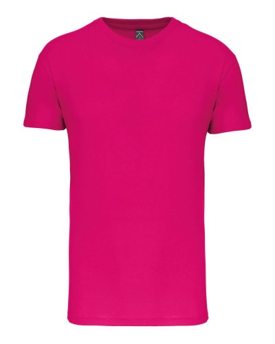 T-shirt BIO150IC girocollo Fuchsia