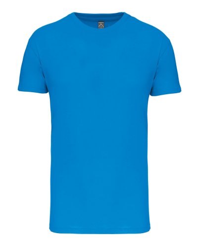 T-shirt BIO150IC girocollo Tropical Blue