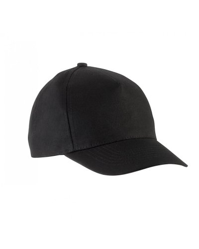 Cappellino bambino in cotone Black