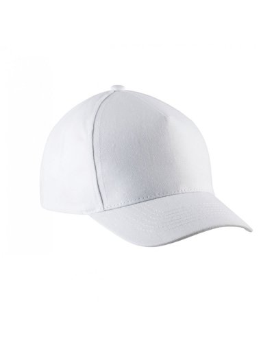 Cappellino bambino in cotone White