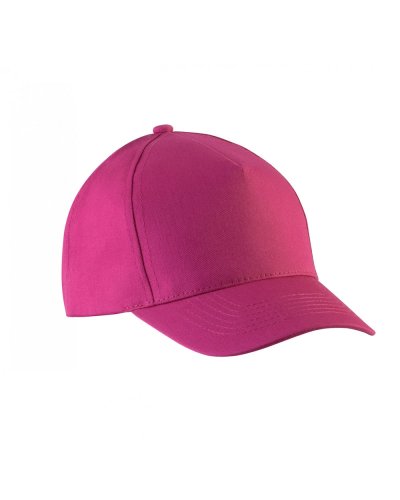 Cappellino bambino in cotone Fuchsia
