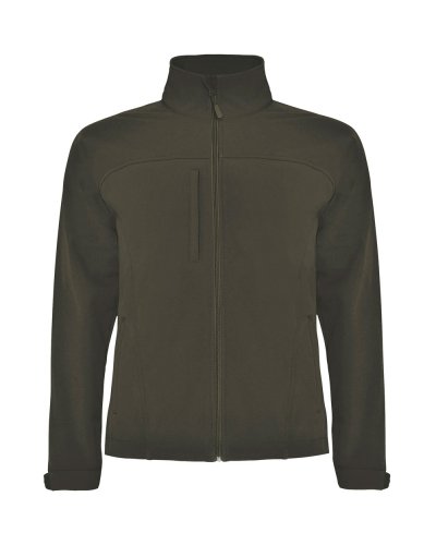 Giacca softshell Rudolph Verde Militar Scuro