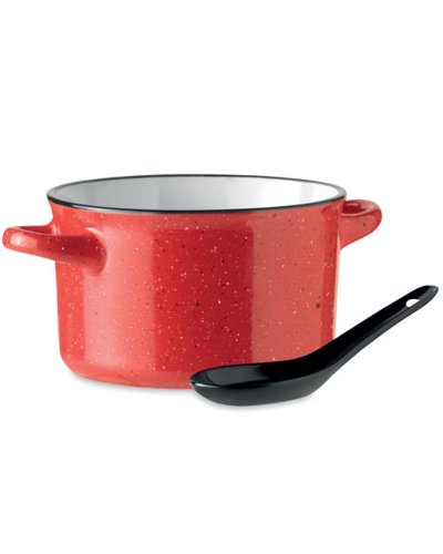 PIGA BOWL Rosso