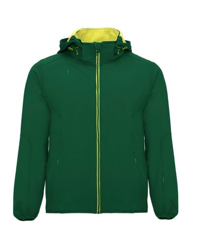 Giacca softshell Siberia Verde Bottiglia
