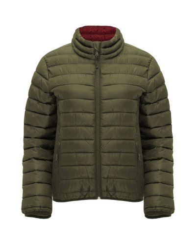 Giubbotto donna Finland Verde Militare