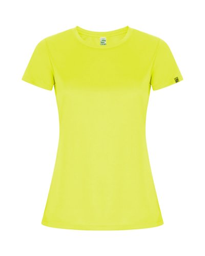 Maglietta donna Imola Giallo Fluo
