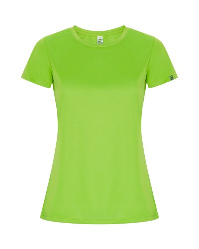 Maglietta donna Imola Verde Fluo