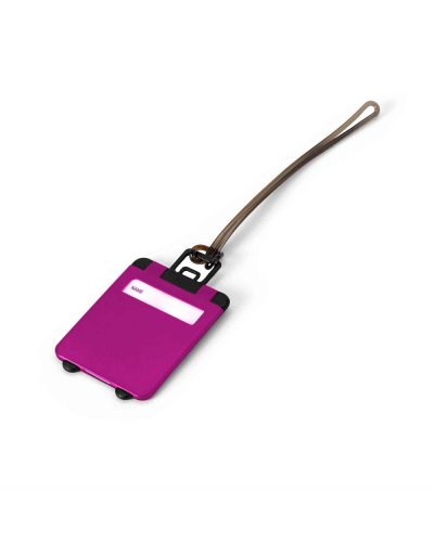 Targhetta per bagaglio Alp Fucsia