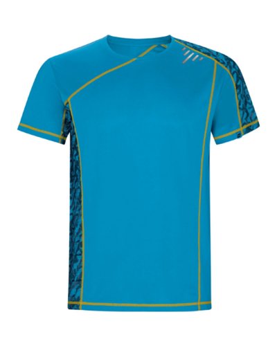 Maglietta Sochi Print Run Turquesa