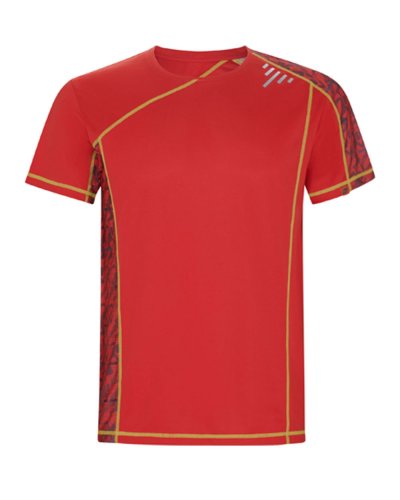 Maglietta Sochi Print Run Rosso