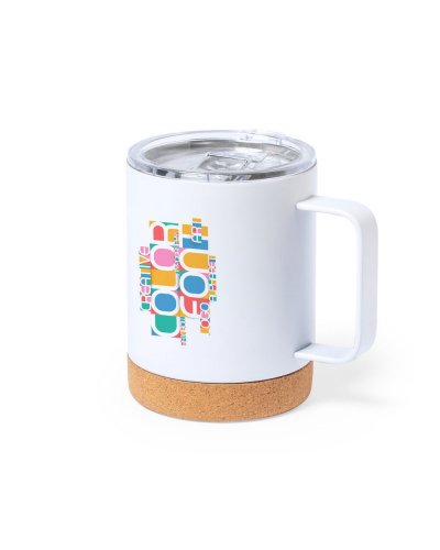 Tazza Termica Sublimazione Wifly Bianco