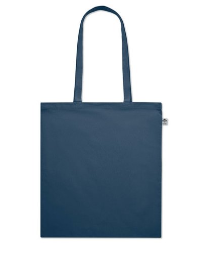 Shopper in cotone biologico Onel Blu