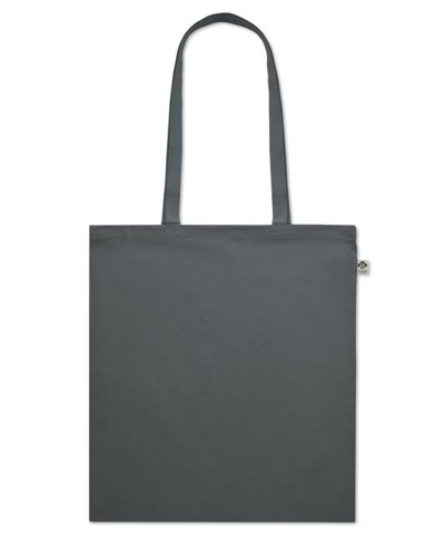 Shopper in cotone biologico Onel Grigio Scuro