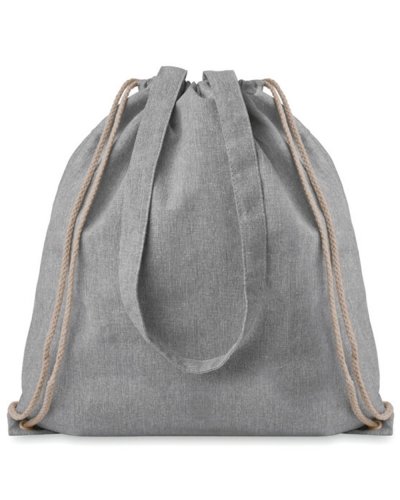 Shopper in cotone riciclato Zoco Grigio