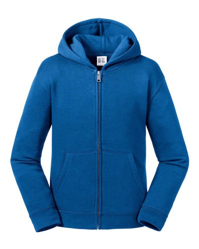Felpa bambino Authentic con zip e cappuccio Bright Royal
