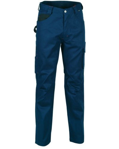 Pantaloni da lavoro Drill Navy/Nero