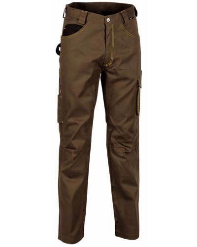 Pantaloni da lavoro Drill Fango/Nero
