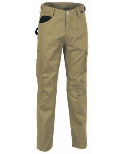 Pantaloni da lavoro Drill Corda/Nero