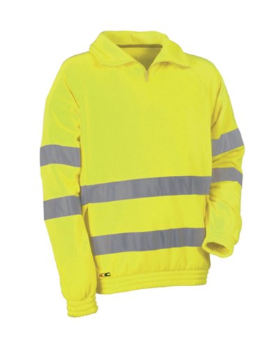 Felpa ad alta visibilità Vision Giallo