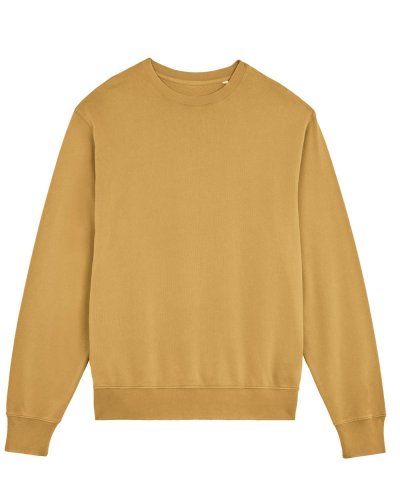 Felpa girocollo unisex Matcher Vintage G. Dyed Gold Ochre