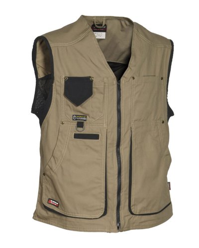Gilet da lavoro Zurich Corda/Nero