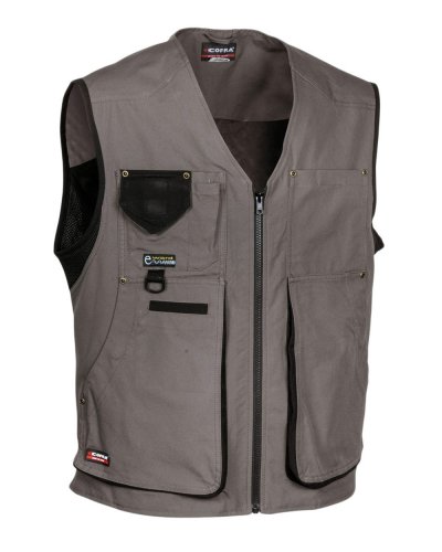 Gilet da lavoro Zurich Antrancite/Nero