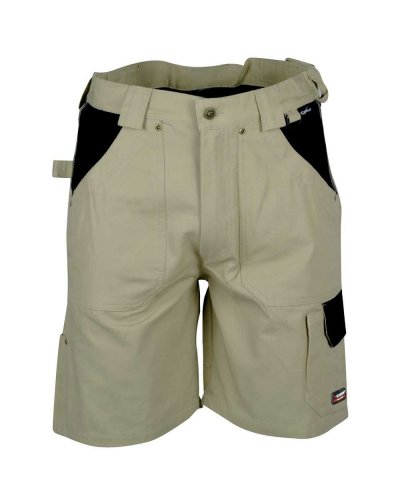 Pantaloncini da lavoro Saragossa Corda/Nero