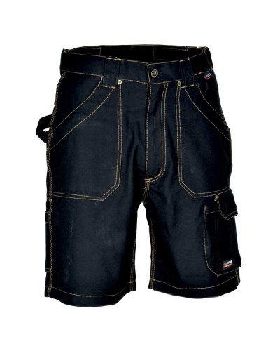 Pantaloncini da lavoro Saragossa Nero/Nero