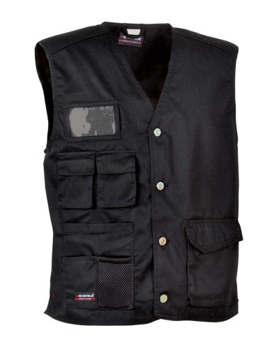 Gilet da lavoro Monastir Nero