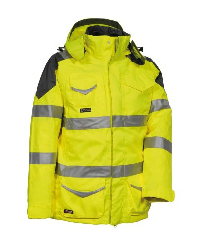 Parka con capo interno staccabile Protection Giallo